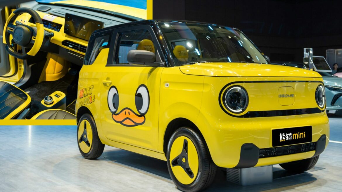 جيلي تطلق إصدار جديد من باندا ميني في معرض شنغهاي للسيارات