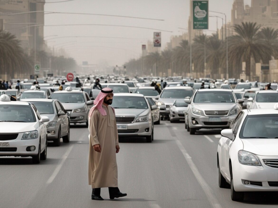 السعودية: غرامة تصل 2000 ريال على المشاة الذين يعبرون الطرق السريعة