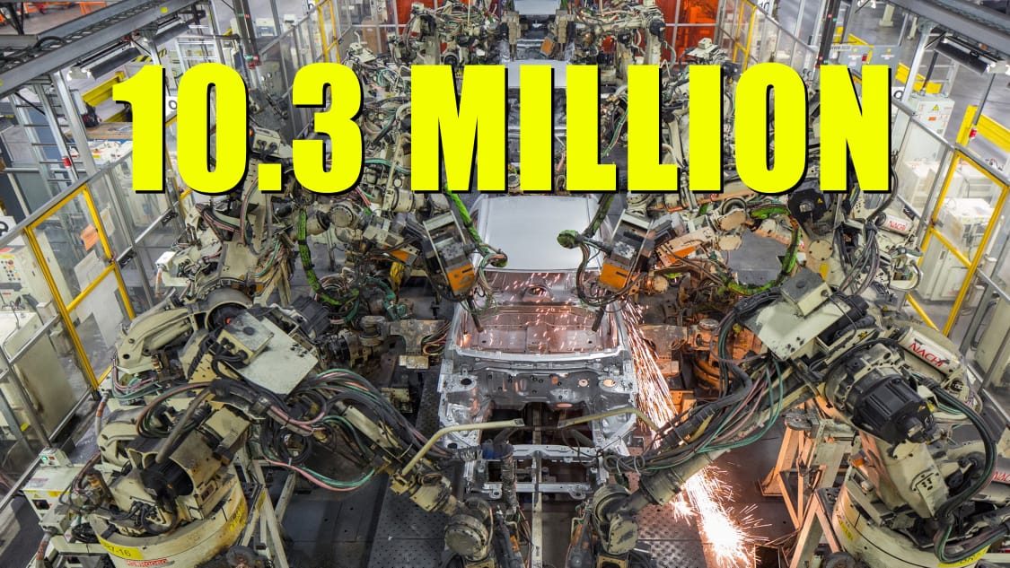 تويوتا تريد إنتاج 10.3 مليون سيارة هذا العام