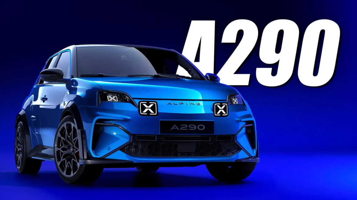 ألباين تكشف عن A290 GT الهاتشباك الكهربائية عالية الأداء المبنية على طراز رينو 5 الكهربائي