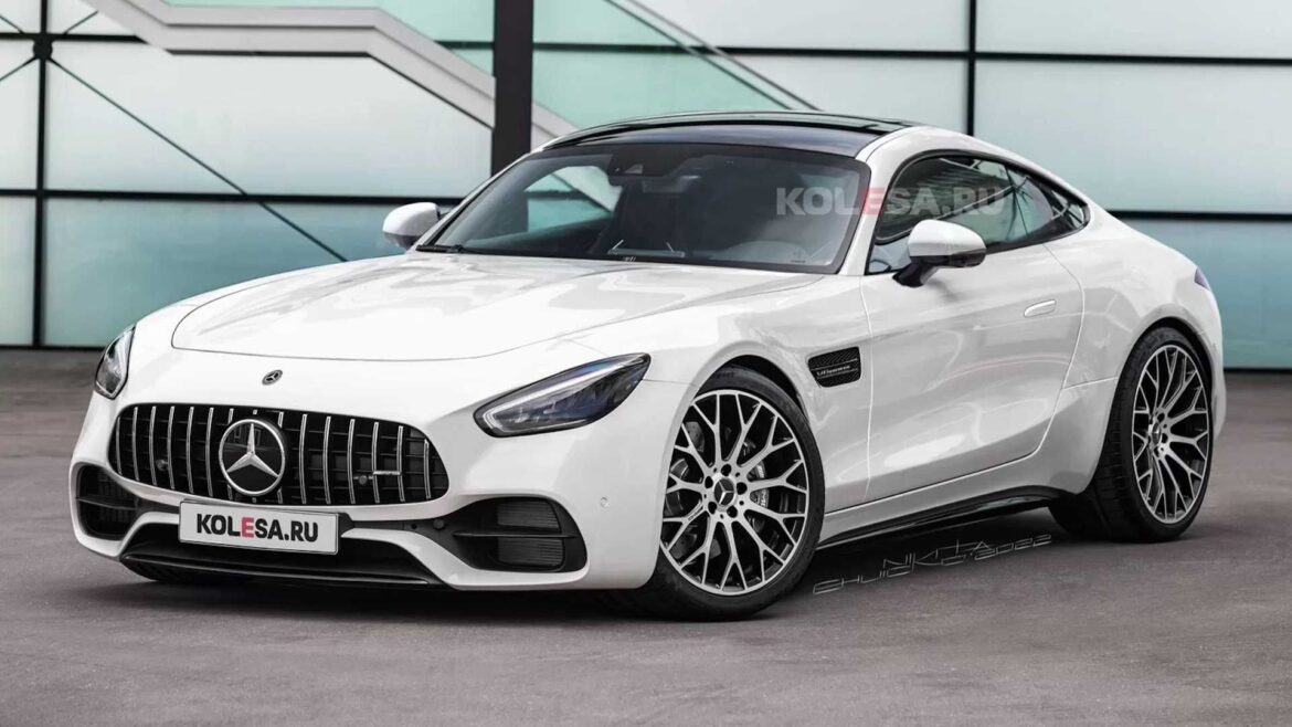 أول صورة لـ مرسيدس AMG GT كوبيه الجديدة كلياً