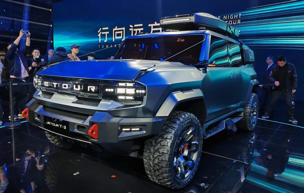 الكشف عن Jetour T-3 SUV الكهربائية بقوة 1300 حصان