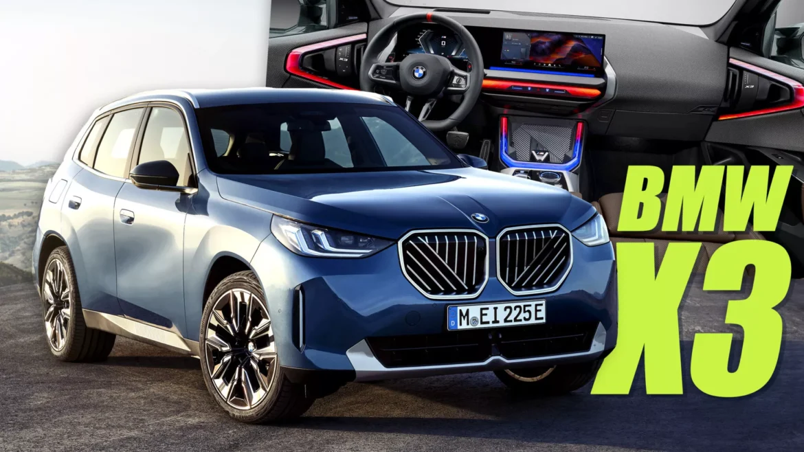 الكشف عن BMW X3 الجيل الرابع الجديد كلياً موديل 2025