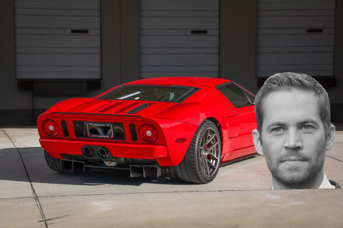 سيارة Ford GT 2005 الخاصة ببول ووكر تُطرح في مزاد عالمي نادر