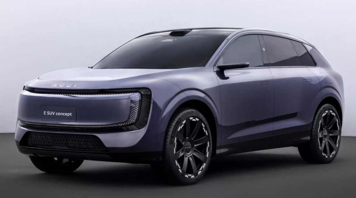 أودي تكشف عن E7X الكهربائية الفاخرة بحجم يقارب Q7 للسوق الصيني