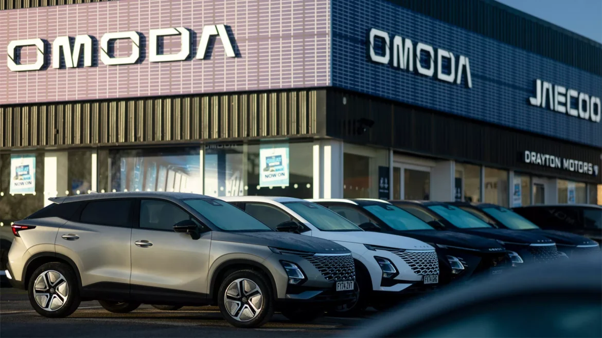 ارتفاع كبير للغاية في صادرات السيارات الكهربائية الصينية في نوفمبر