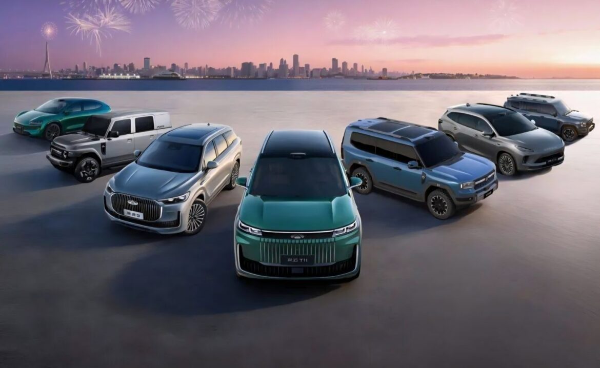 شيري تتربع على عرش مبيعات السيارات الSUV الصينية عالمياً خلال عام 2025