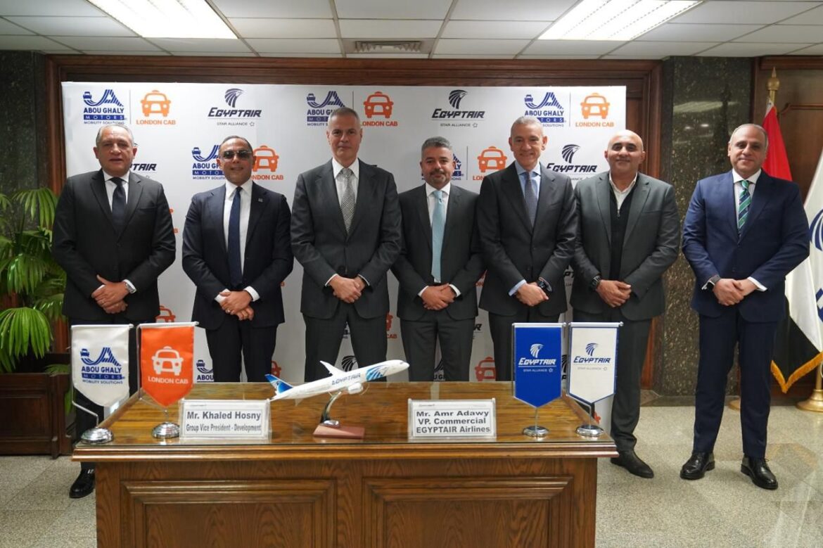 مصر للطيران توقع بروتوكول تعاون مع مجموعة أبو غالي موتورز لتعزيز تجربة سفر عملاء درجة رجال الأعمال