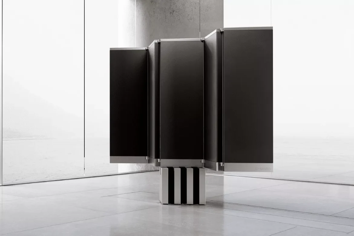 بتقنية MicroLED.. “بورشه ديزاين” تكشف عن تلفاز عملاق قابل للطي بتصميم ثوري