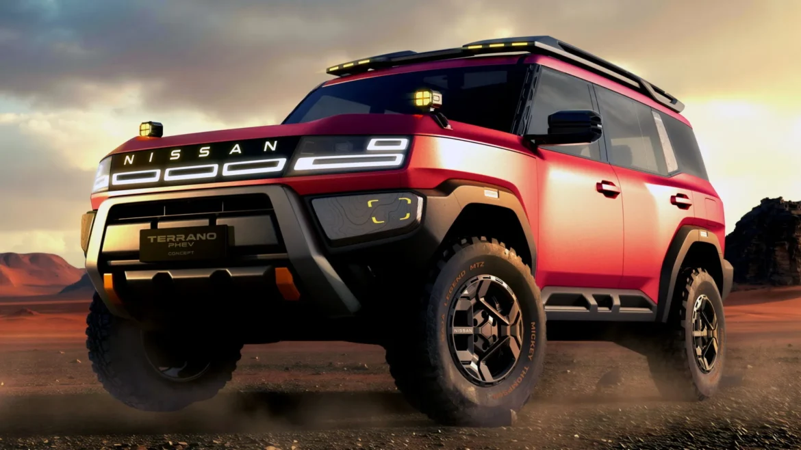 «نيسان» تعيد إحياء اسم «تيرانو» كسيارة هجينة PHEV متطورة خلال معرض بكين للسيارات